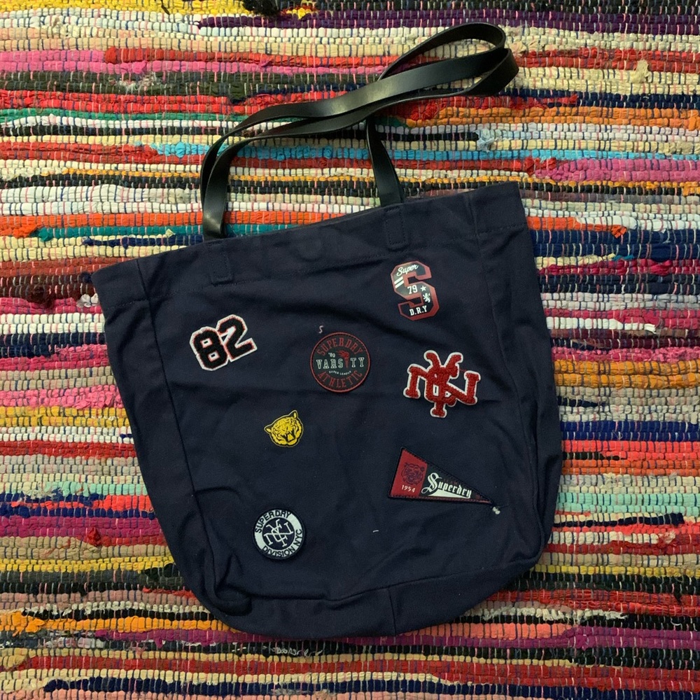 💛 2 for $13 💛  superdry tote varsity school bag